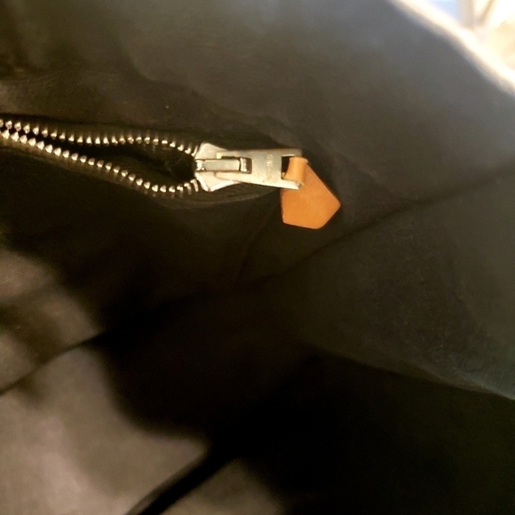 Hermès Herline Fourre Tout PM Gray/Black Tote Bag Small w COA - Picture 9 of 11